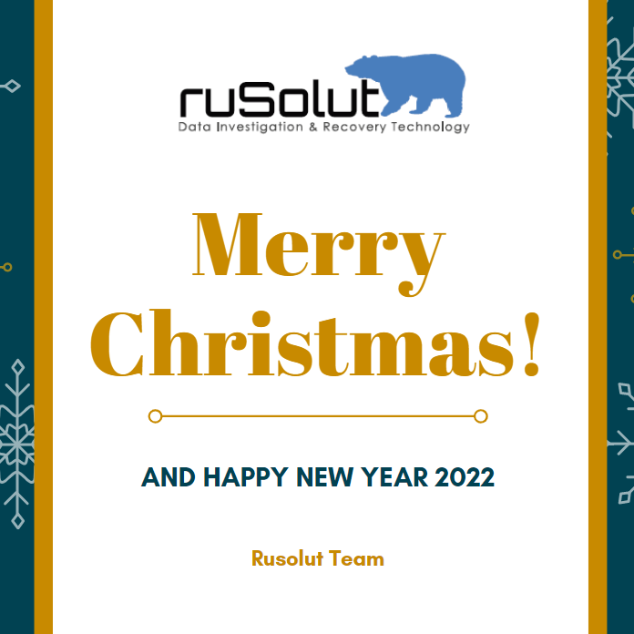 NY-christmas card Rusolut